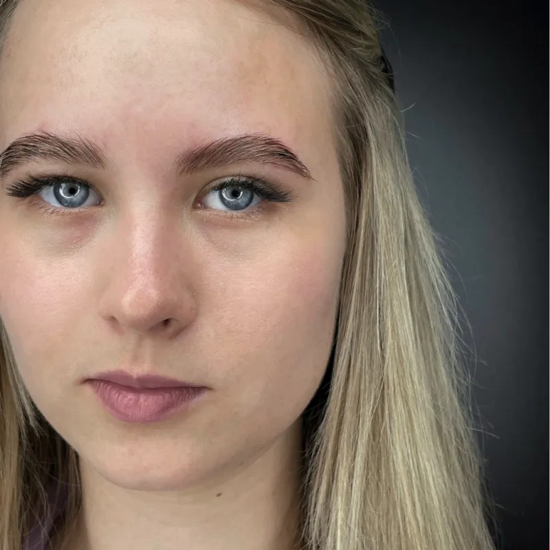 Наращивание ресниц пример 5