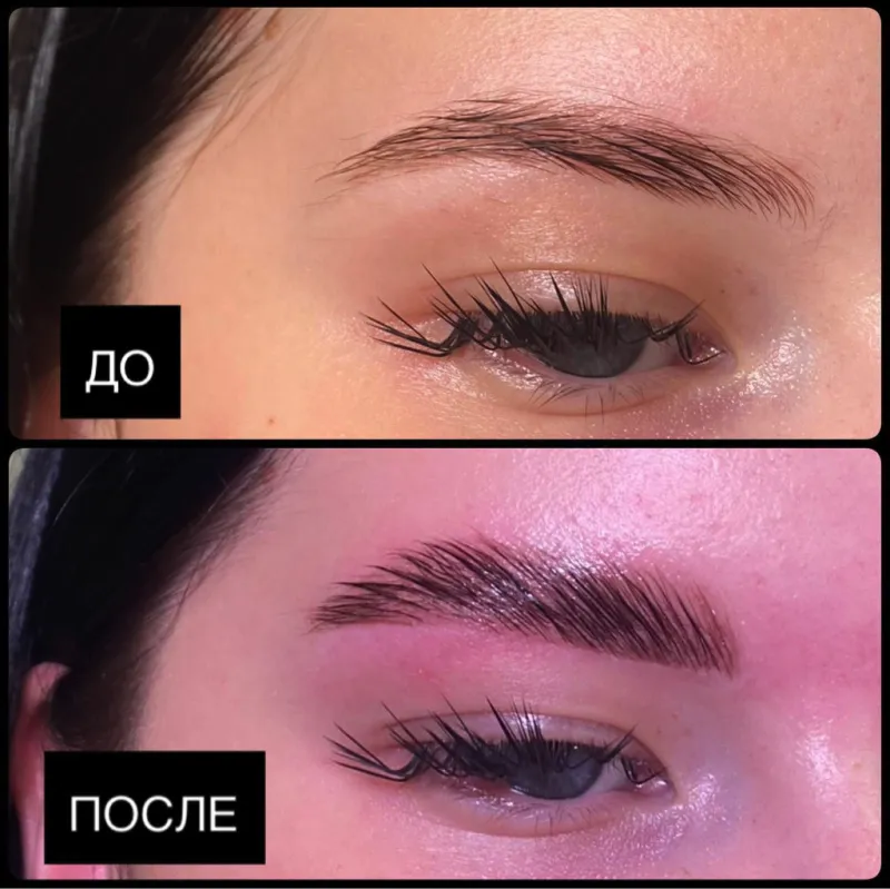 Наращивание ресниц пример 9